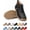 Black, variant on Urban Comfortable Orthopedic Zipper Sneakers for Women Men | Adjustable Elastic Laces, Lightweight Non-slip Rubber Sole, Side Zipper Design for Easy On-Off, Daily Walking Travel Hiking