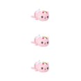 thumbnail image 4 of bedienty Cat Pillow - Adorable Stuffed Toy To Furry Friend Company Three-dimensional And Full With Quick Spring Can Choose Pink Strawberry Cat 3Set, 4 of 6