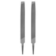 thumbnail image 1 of Uxcell 2 piezas Lima de Molino 6 Pulgadas 3.3mm Lima Plana de Corte Simple de Acero al Carbono para Desbarbar y Remover Material, 1 of 6