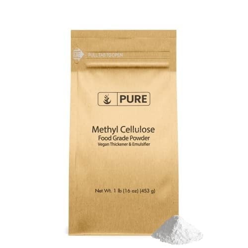 Pure Original Ingredients Methylcellulose 1 lb Always Pure, Thickener & Emulsifier, Food Grade