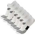 thumbnail image 1 of Calcetas Ligeras TinnWhite 3Pares Blanco 5-9.5US Converse Calcetines Tubo Corto Poliéster., 1 of 2