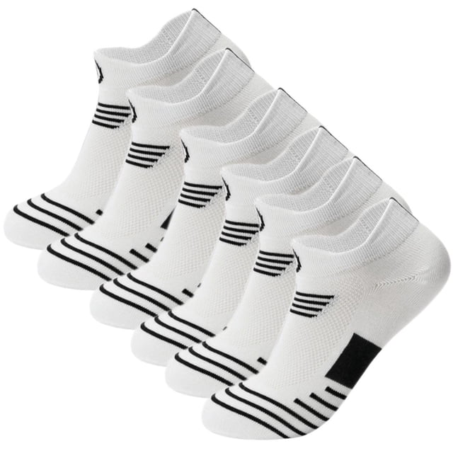 Calcetas Ligeras TinnWhite 3Pares Blanco 5-9.5US Converse Calcetines Tubo Corto Poliéster.