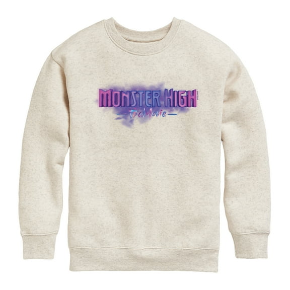 Monster High - MH The Movie Logo - Toddler & Youth Crewneck Fleece Sweatshirt