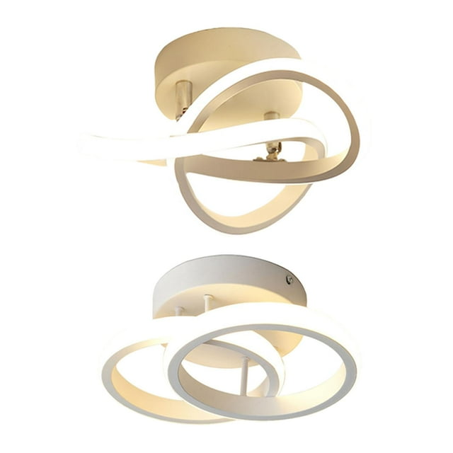 2x Modern LED Ceiling Light Pendant Lamp Lighting Fixture for Bathroom Kitchen
