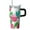 Black, variant on Butterfly 20oz Stainless Steel Tumbler with Handle and Straw – Insulated Travel Cup with Sliding Lid, 360° Full Wrap Printed Mug for Home, Outdoor & Sports Use, Spring
