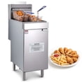 thumbnail image 1 of VEVOR Commercial Deep Fryer Free Standing Natural Gas Fryer 3-Burner Dual Baskets, 1 of 9