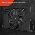 thumbnail image 3 of A-Premium Engine Radiator Cooling Fan Assembly Compatible with Jeep Renegade 2015-2018 & Ram ProMaster City 2015-2018 & Fiat 500X 2016-2018, L4 2.4L, Replace# 68247205AA, 68360299AA, 3 of 8