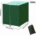 thumbnail image 2 of Tarpaulin for 1000 l tank, Solar protection tarpaulin for IBC rainwater tank, Anti-dust anti-UV (116 x 100 x 120 cm), 2 of 4