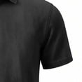 thumbnail image 6 of Daiosportswear Men'S Vintage Washed Polo Shirts Classic Fit Pullover Shirts Summer Lapel Button Tops Casual Retro Distressed Tee Top Black XXL(XXL), 6 of 6