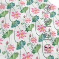thumbnail image 3 of Lukts Chapeau à Motif de Fleurs de Lotus pour Hommes/femmes, Non Structuré/coton, 3 of 6