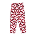thumbnail image 4 of Daiia Tulips Flowers Women's Sleep Pant with Pockets and Drawstring,Pajama Pants-X-Large, 4 of 9