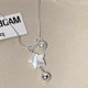 thumbnail image 4 of Temperament Pearls Star Pendant Necklace Sweet Cool Collar Necklace Choker Neck Chain Y2K Neck Chain Fashion Jewelry, 4 of 4