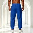 thumbnail image 4 of Men's Baggy Sweatpants Wide Leg Drawstring Sweat Pants, Casual Lounge Joggers with Pockets Slacks 3XL, 4 of 5