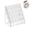 5-layer, variant on 4-Tier Plastic Drink Packet Organizer with 20 Compartments Easy Assembly Water Flavor Mix Holder for Kitchen Cabinet Storage