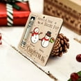 1/4Pcs Christmas Money Holder Snowman Santa Gingerbread Man Money Clip
