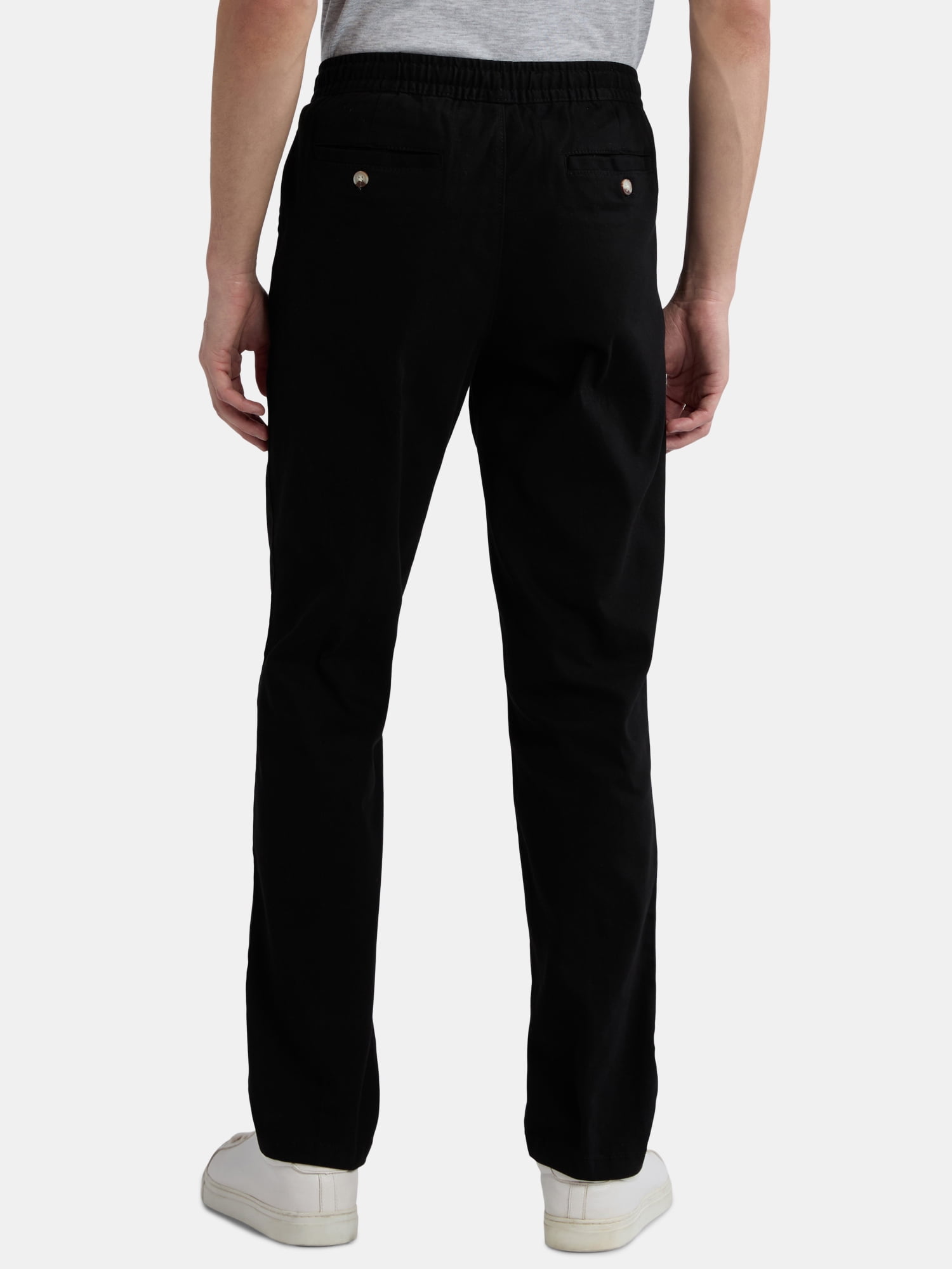 George Men's & Big Men's Pull On Chino Pants, 31.5" Inseam, Sizes XS-2XL