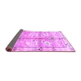 thumbnail image 2 of Ahgly Company Indoor Square Persian Purple Traditional Area Rugs, 8' Square, 2 of 4