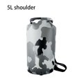 thumbnail image 3 of Greeniant Bolsa de Rafting, resistente al desgaste, tamaño compacto, paquete de deriva, multiusos, gran sellado, saco seco, de Deportes acuáticos 5L Gris Hombro, 3 of 6