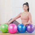 thumbnail image 2 of Typpkmm Yoga Ball Pilates Exercise Balance Ball Gym Home Yoga Core Training Anti 25Cm, 2 of 7