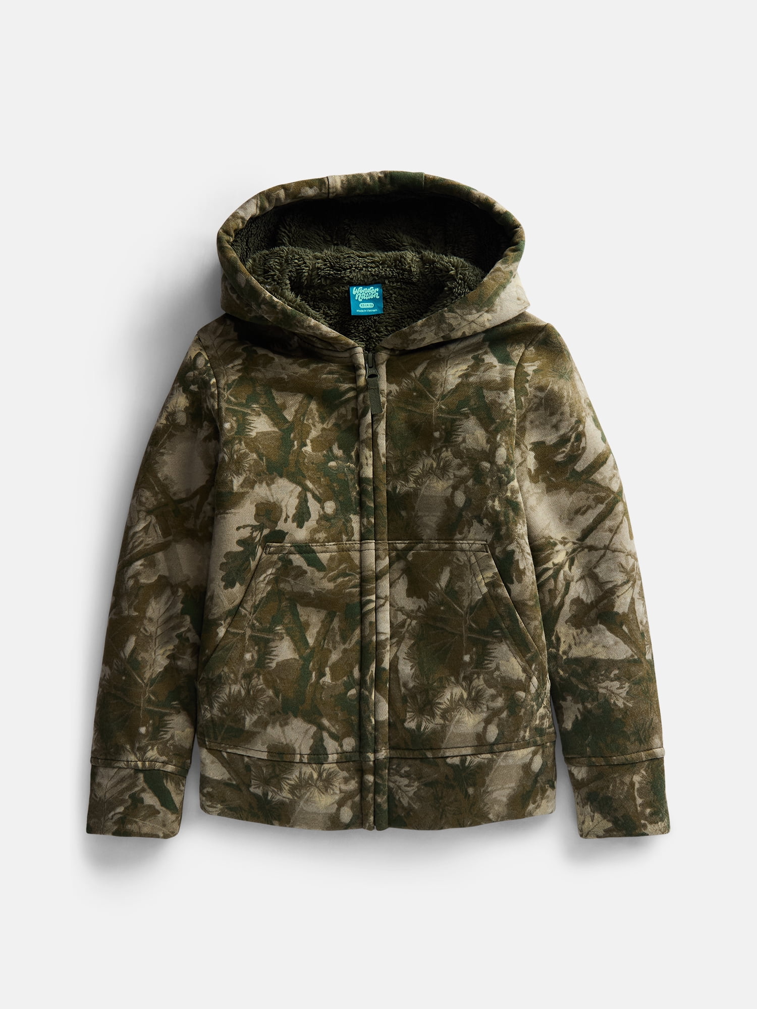 Wonder Nation Boys Kid Tough Hoodie, Sizes 4-18 & Husky