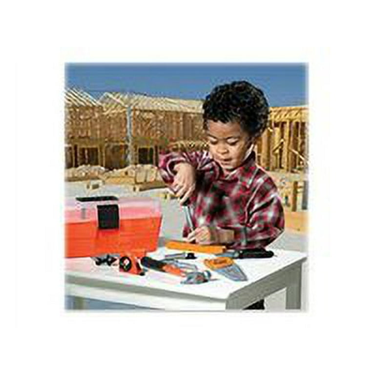 Hey! Play! 40-Piece Toy Tool Box Set HW3300016 - The Home Depot