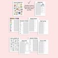 thumbnail image 5 of CONAVAS Bullet Dotted Journal Game, Book Tracker, Habit Tracker, Monthly Spending Tracker,for Savings,Finance,Dreams,with 12 Colouring Pencils for Planners, 5 of 9