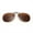 Brown, variant on TOP-MAX Polarized Clip on Glasses, Clip-On Sunglasses Polarized Lenses UV 400 Protection Eyewear for Women Men, (1pcs, Silver)
