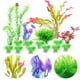 thumbnail image 3 of KAKOWELY 16 piezas de plantas acuáticas decorativas para pecera, plantas artificiales para pecera, plantas acuáticas, decoración de acuario, 3 of 5