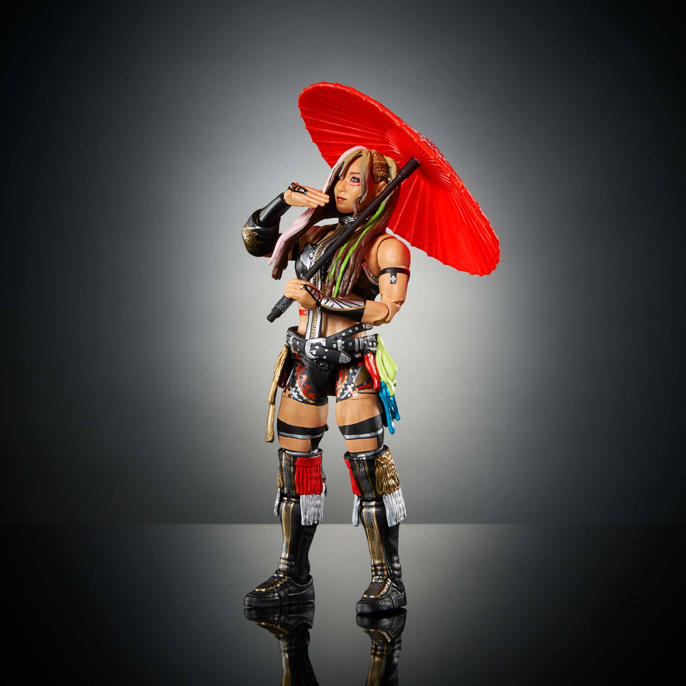 WWE Elite Kairi Sane Action Figure, Series #115 6-inch Collectible with Articulation & Accessories