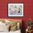 thumbnail image 3 of Stupell Industries Contemporary Bright Pastel Ornaments Black Framed Print Under Glass, 16 x 13, by Arlington Prints, 3 of 8