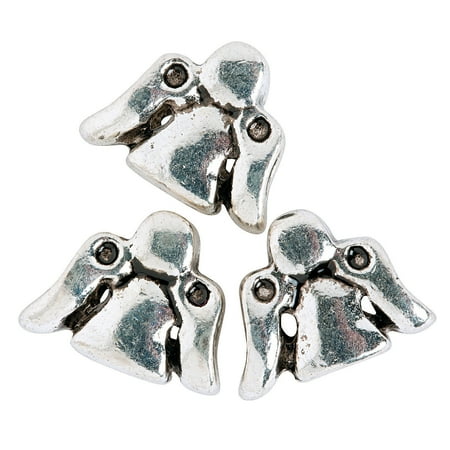 - IN-13678484 Angel Large Hole Beads - 12mm Per Dozen