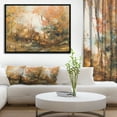 thumbnail image 4 of Designart - Forêt en Automne Peinture à l'Huile - Peinture de Paysage Impression sur Toile Encadrée, 4 of 4