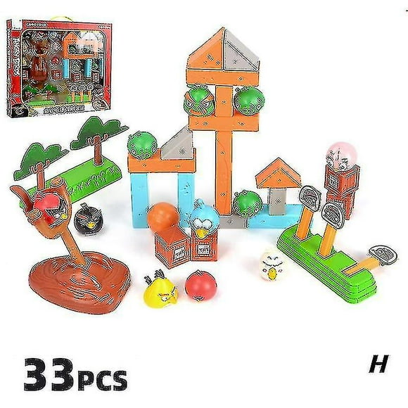 Angry Bird Slingshot Toy Interaction Catapults Building Blocks Set For Children -zmd(size:h)