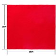 thumbnail image 3 of Party Supplies Washable Table Linen Wedding Table Cloth Dinner Napkins Cloth Napkins Solid Red WINE RED, 3 of 8
