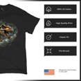 thumbnail image 6 of T-Rex Jungle T-shirt Roaring Dinosaur Dino Tropical Attack Cretaceous Predator Tyrannosaurus Jurassic Men's Tee, 6 of 7