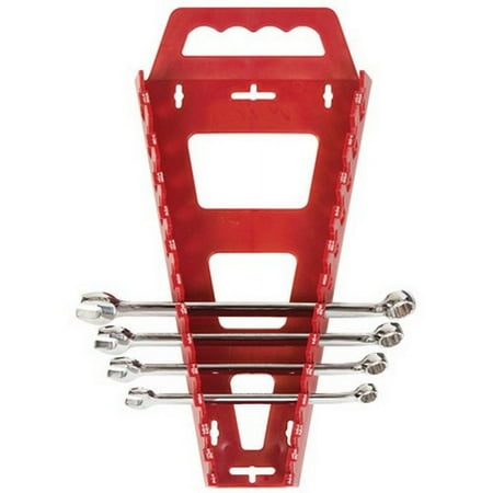

2PK Hansen Global 5301 Wrench Rack 1/4 to 15/16 Labels Red Plastic