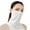 White #04, variant on Nmnitkp Unisex Sun Protective Face Bandana Women UV Protection Face Scarf for Summer Outdoor Activities & Breathable Ice Silk Bib