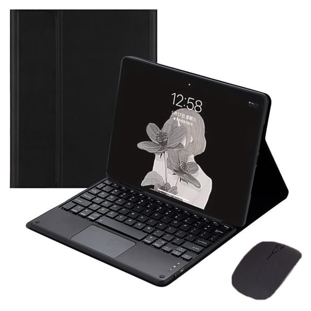 Case for Huawei Honor Pad X9 X8 Pro X8Pro 2023 11.5 ELN-W09 Keyboard Cover Tablet for Honor Pad X8 Pro X9 Case Touchpad Keyboard black touch mouse French(QWERTY)