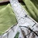 thumbnail image 3 of Vestido bohemio vintage de mujer con cuello redondo, estampado de flores, encaje, dos piezas, manga 3/4, 3 of 7