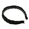 thumbnail image 7 of Unique Bargains 1 Pcs 1.18 Inch Wide Synthetic Hair Braided Headband Hair Hoop for Women Black, 7 of 7
