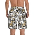 thumbnail image 3 of Naloa Tulips Flowers Men's Beach Shorts, Surfing shorts, Swim trunks, Quick Dry Swim Trunks for Surfing Beach Fun - X-Large, 3 of 9