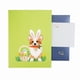 thumbnail image 2 of Fiudx Tarjeta de Felicitación de Pascua, Diseño de Corgi Estéreo 3D, Arte Colorido y Brillante, Regalo Especial con Sobre, Perfecta para San Valentín, Cumpleaños y Día de La Madre, Fácil de Personali, 2 of 7