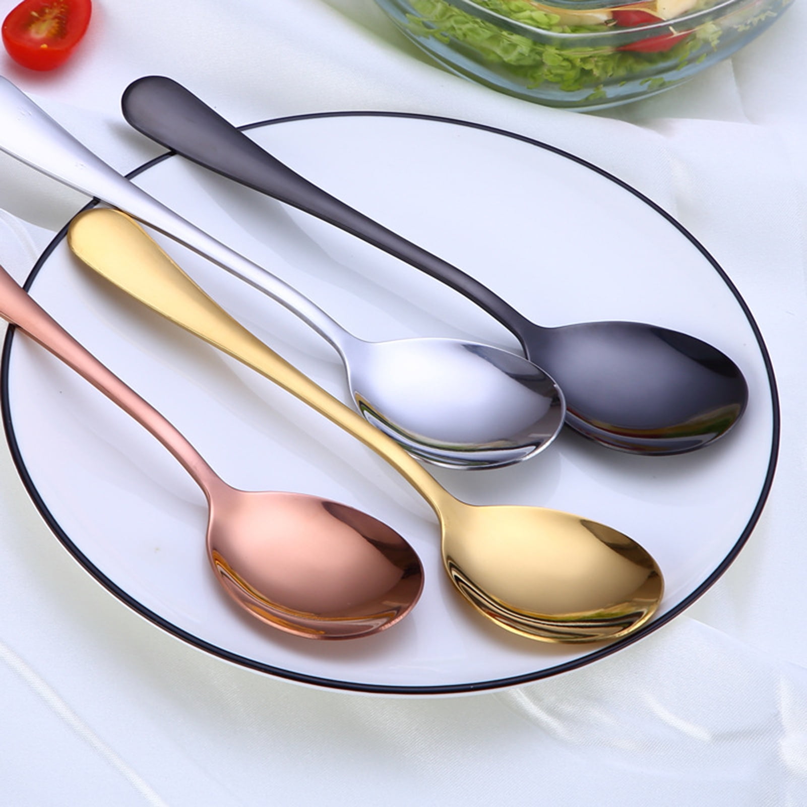 Dream Lifestyle Salad Server, Salad Spoons Salad Tongs for Tossing and