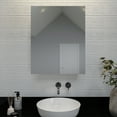 thumbnail image 2 of Croydex Mansfield Single Door Aluminum Medicine Cabinet with Easy to Fit Bracket (24x30in), 2 of 13