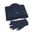 thumbnail image 6 of Gloves for Women Men Men Women Autumn Winter Knitted Padded Warm Wool Gloves Navy One Size, 6 of 6