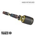 thumbnail image 2 of Juego de enchufes Klein Tools 32932 5 en 1 SAE con destornillador, 2 of 5