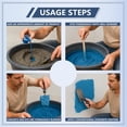 thumbnail image 6 of GOODTAKE Liquid Cement Color | Concrete & Cement Dye Colorant | 35 oz (1000 ml) | Water-Based | Concentrate | Dye, Tint, Pigment | Odorless & Non-Toxic |for Mortar, Grout, Gypsum (Brown, 35 oz), 6 of 8