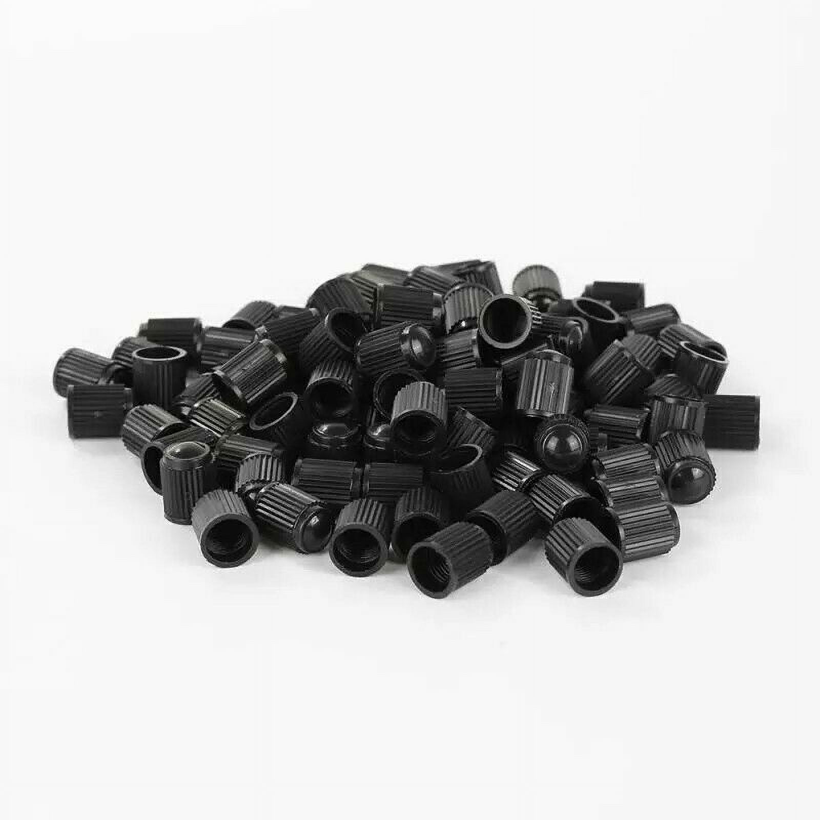 1000 Pcs Universal Black Plastic Car Motor Tire Valve Stem Caps LOCAL STOCK