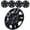 BLACK LACQUER, variant on (4 Pack)16" Hubcaps Wheel Rims Cover For 2007-2012 Nissan Altima/2008-2009 Nissan Altima Coupe Compatible With Steel Wheels Bolt On Installation(16-Inch,LACQUER)