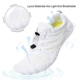 thumbnail image 4 of Zapatillas acuáticas L-RUN Barefoot Swim Surf Outdoor Blancas para Hombre, 4 of 7